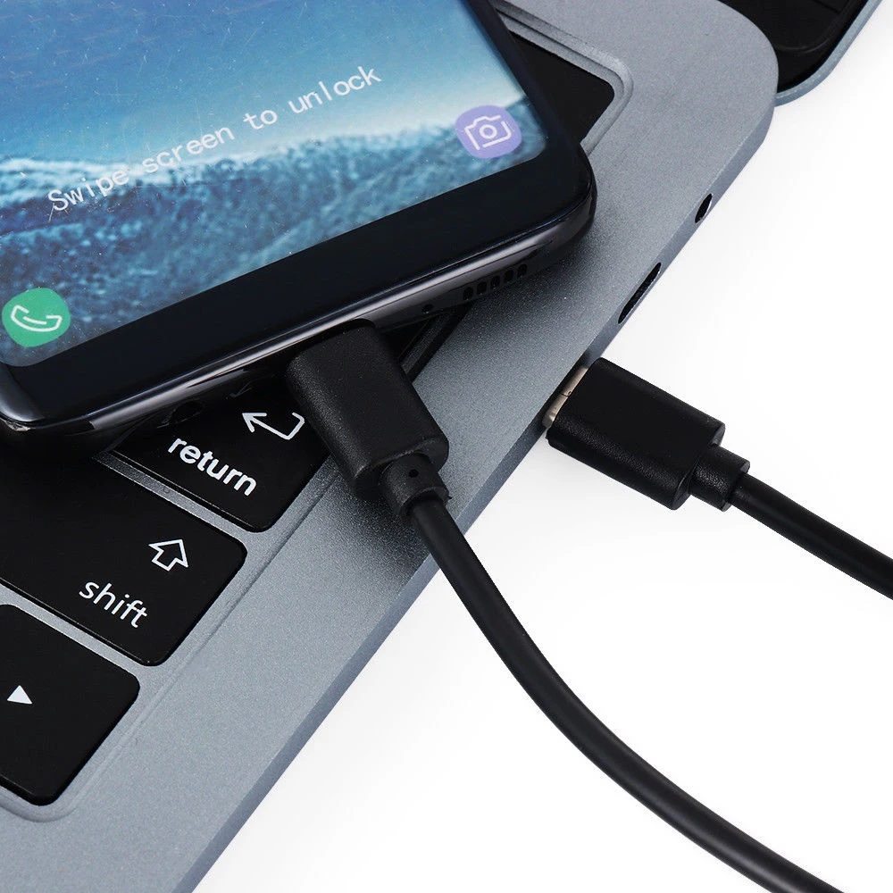 Кабель-адаптер для зарядки и передачи данных с USB-C типа C на Micro USB | Электроника