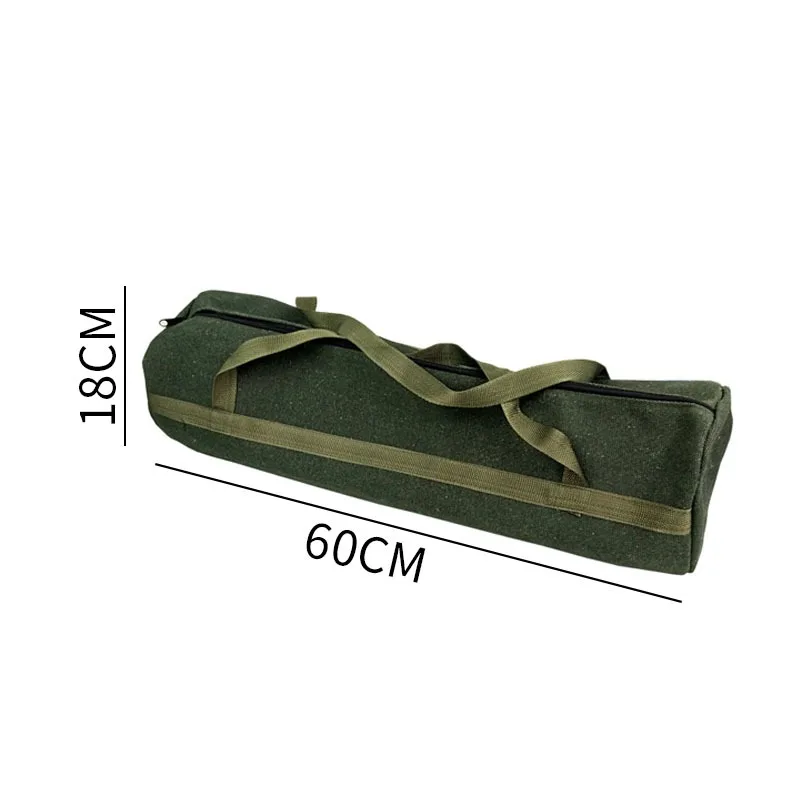 

Durable Thick Canvas Pouch Tool Bags Storage Organizer Instrument Case Portable For Electrical Tool Tote Bag Multifunction Case