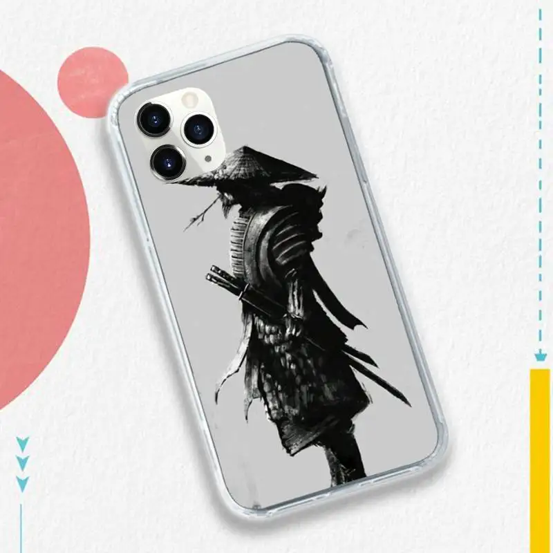 

Japanese style samurai mask Phone Case for iPhone 11 12 mini pro XS MAX 8 7 6 6S Plus X 5S SE 2020 XR