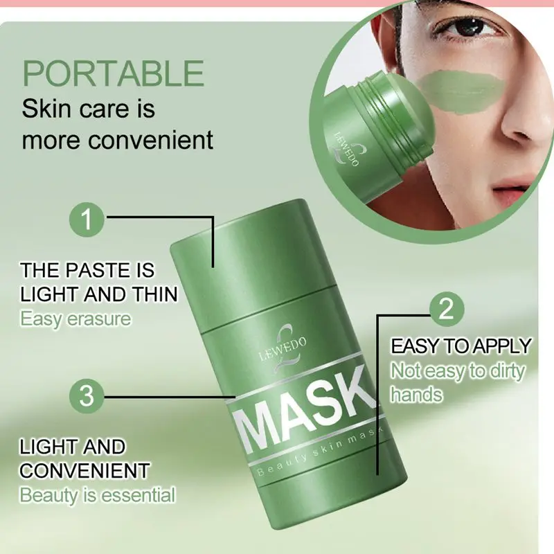 

40g Mud Cream Beauty Skin Mask Smooth Facial Mask Oil Control Improve Face Skin For All Skin Types Cleansing Solid Mask