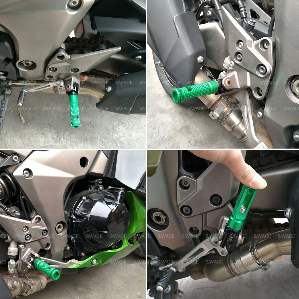 Передняя подставка для ног Peg адаптеры SUZUKI GSR 750 GSXS GSX-S 750/1000/1000F GSX 1300/1300R B-KING Hayabusa