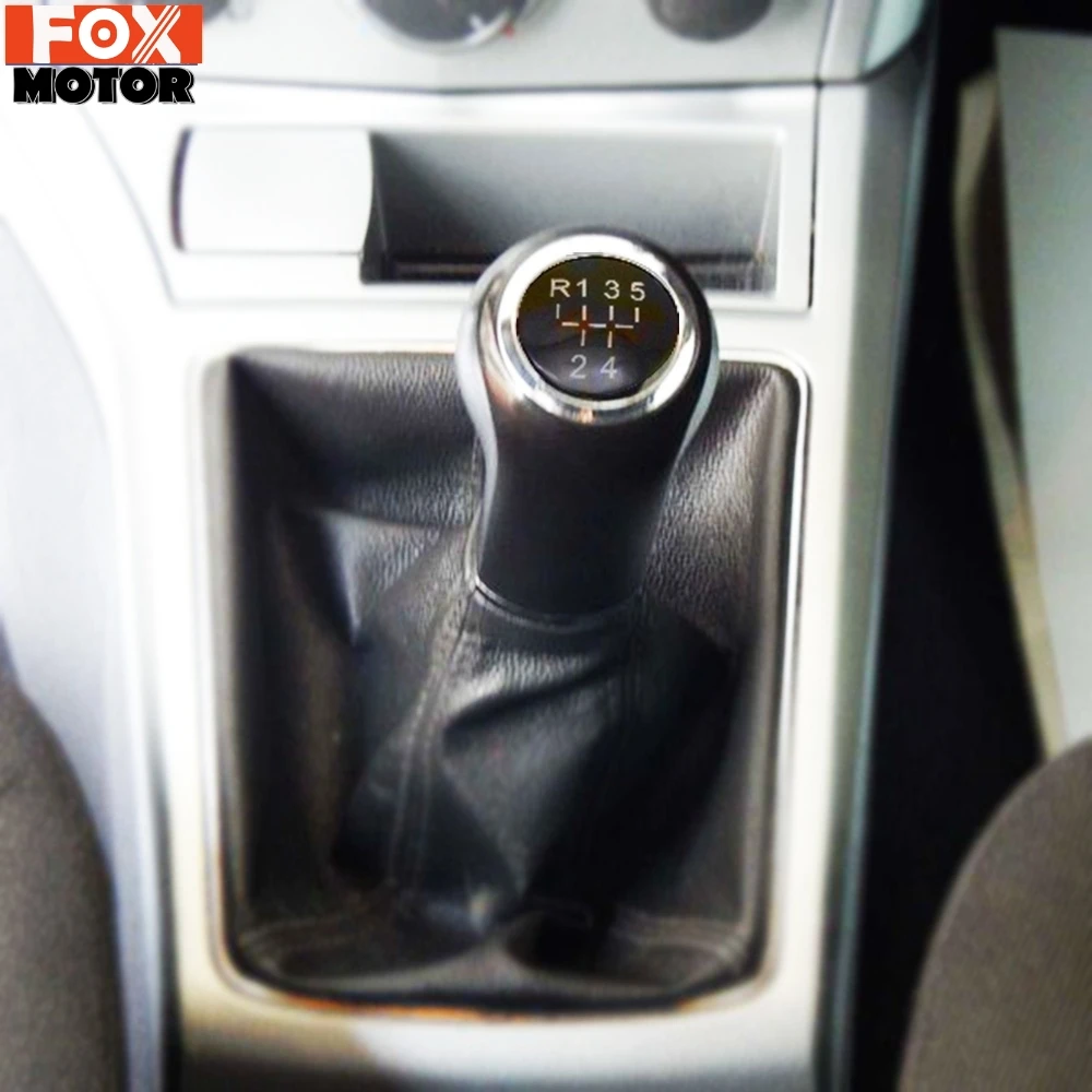 5 скоростей ABS автомобильный Стайлинг рукоятка для рычага переключения передач