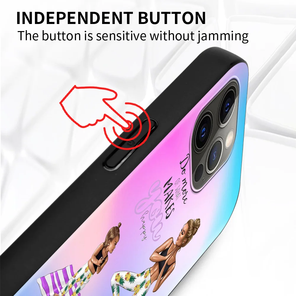 Phone Case For Apple iPhone 11 13 12 Pro Max Mini XR X 7 6S 8 Plus XS SE(2020) Protection Coque Fashion girl Super Mom Boy | Мобильные