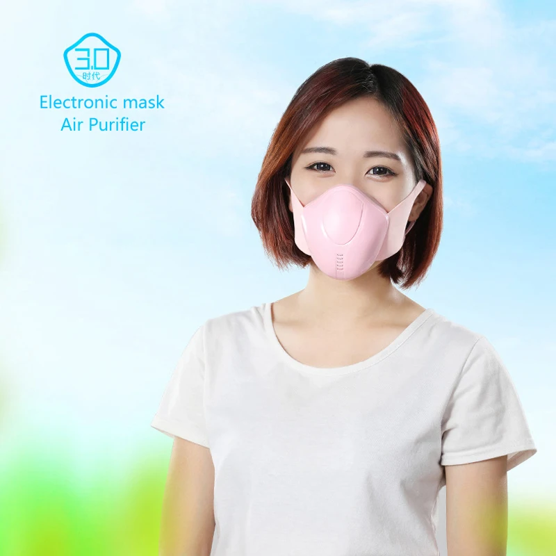 

Smart Electric Mask Air Purifier 4 Layer mask Pm 2.5 Filter 2 Gear Wind Mascara De Boca Purificador De Aire Anti Dust Pollution