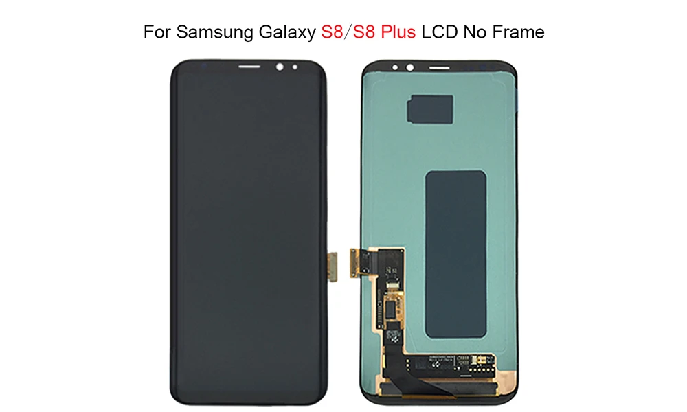 Для SAMSUNG S8 lcd G950 G950F Замена для SAMSUNG Galaxy S8 Plus lcd G955 lcd дисплей кодирующий преобразователь сенсорного экрана в сборе