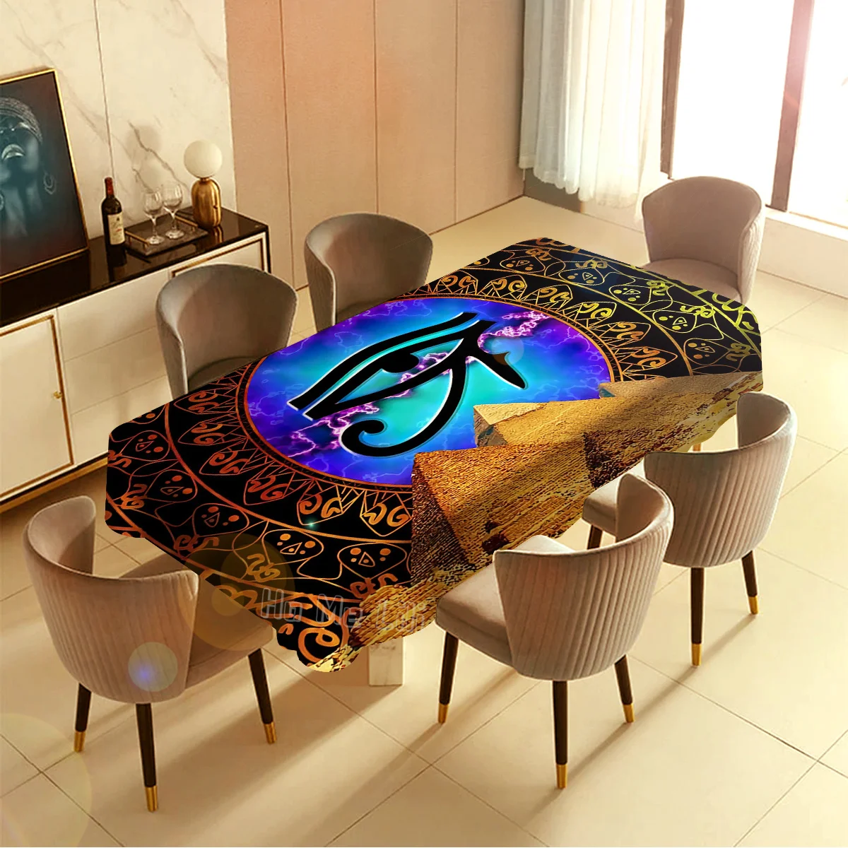 Водонепроницаемая Скатерть священный Гиза большая пирамида от Ho Me Lili древний