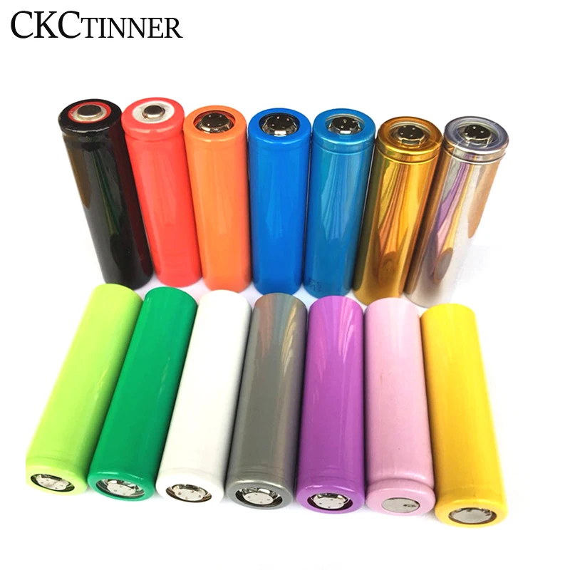 100pcs Li-Ion 18650 battery wrap PVC Pre-cut heat shrink tube for tape film cover reducing 72 * 18.5mm |