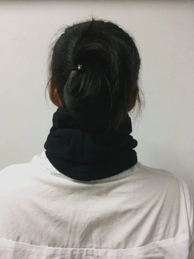 Уличные зимние теплые флисовые шарфы для шеи снуд велосипедные Шарфы мужские