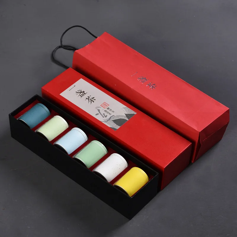 Контейнер для хранения чая 6 шт./кор. контейнер олова подарочные коробки конфет