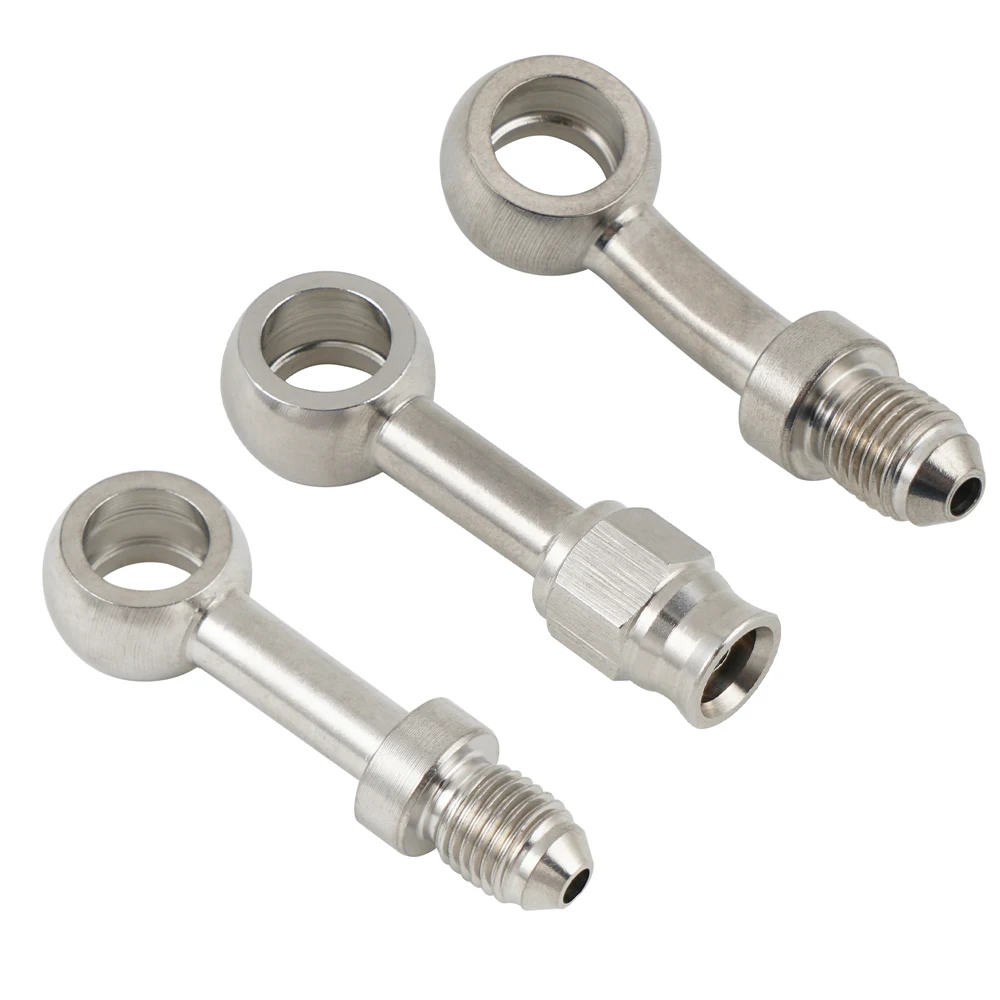 

Universal 3AN Brake Hose Line Banjo Fitting Adapter for PTFE Car Brake lines Hand Brake Motorcycle ATV UTV Snowmobile Accessorie