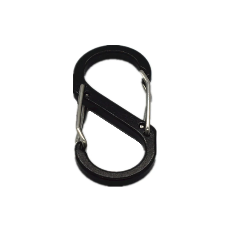 15 PCS Spring Hook Aluminum Alloy Carabiner Clasp Outdoor Backpack Camping Keychain Fishing Tools Lock Buckle Snap Clip | Обустройство