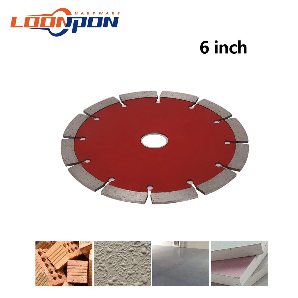 Алмазные пильные лезвия 150 мм циркулярная пила режущий диск для бетонного
