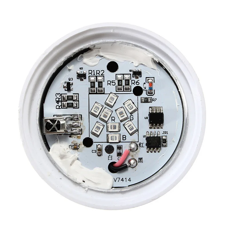 20 Вт B22 RGB Светодиодный лампа сценическая 85 265V 16 Цвет Изменение светодиодные лампы