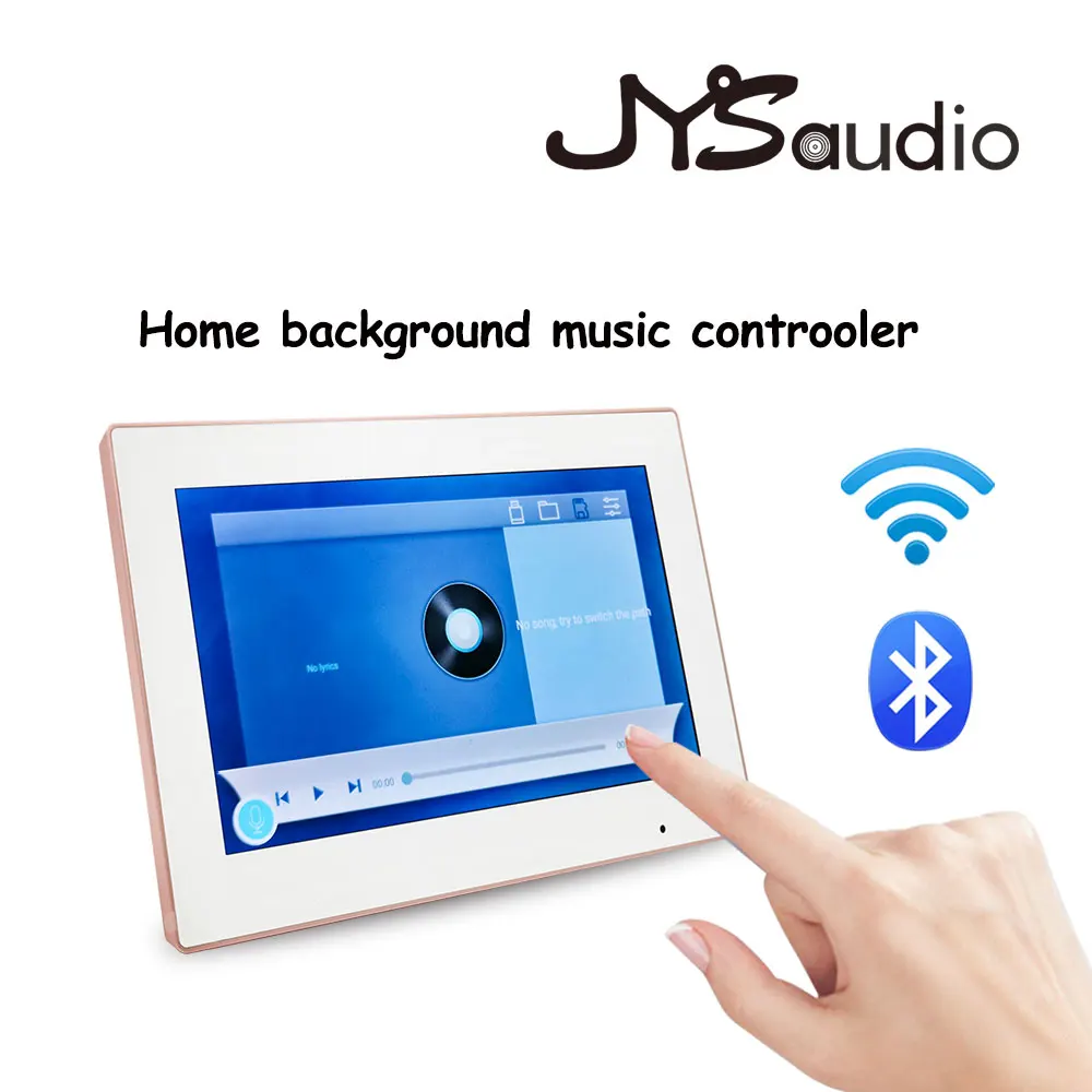 Умный домашний усилитель сенсорный экран Muisc панель Клавиатура WIFI Bluetooth радио