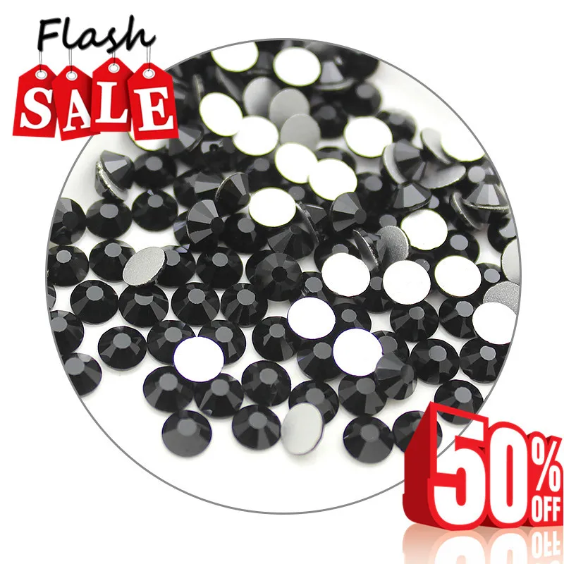 Сваровски Супер Блестящий Изысканный кристалл AB с плоским основанием без