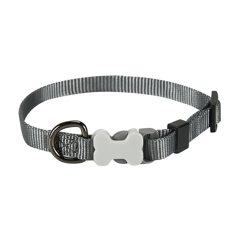 

Cat Dog Adjustable Collar Neck Strap With Seatbelt Buckle Polyester Buckle Kitten Puppy Collar Pet Leash Animal Accessories