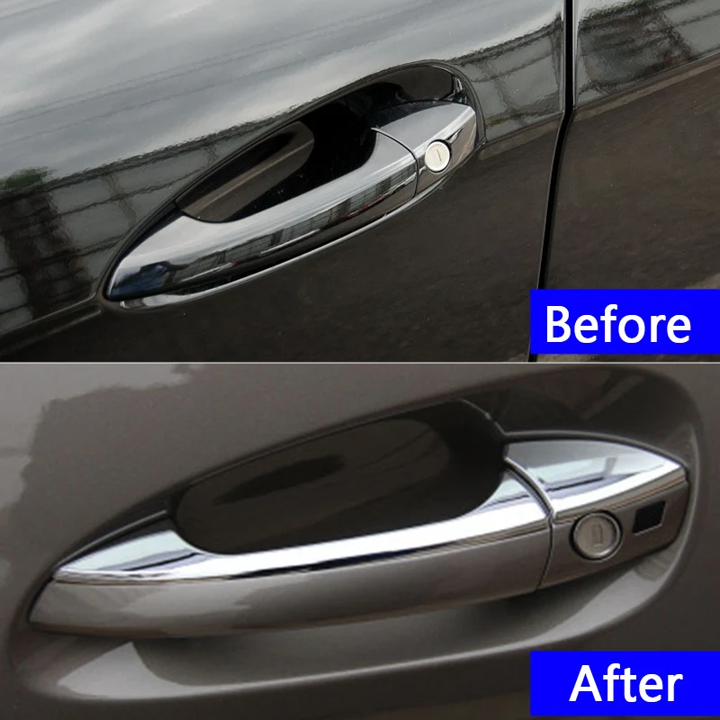 Стайлинг автомобиля внешняя дверная ручка защитный чехол отделка украшение для