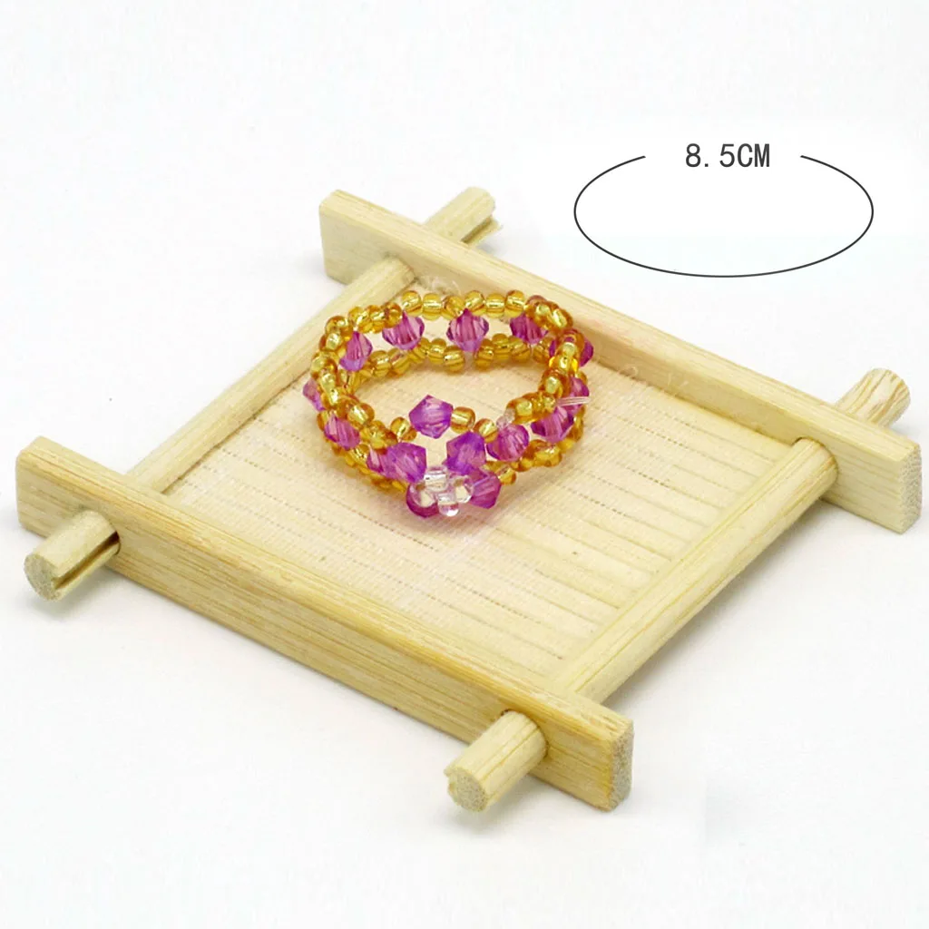 

Gold & Purple Beads Bracelet Jewelry For 18 inch American Doll Doll Accessories
