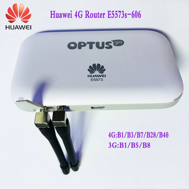 E5573 4G Мобильный маршрутизатор точки доступа E5573s-606 поддержка 4G B1/B3/B7/B28/B40 мобильный wifi