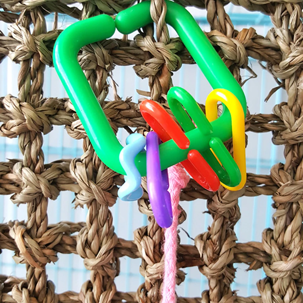 1 шт. прочный попугай Парашютная подъемная сетка подвесной гамак игрушечная