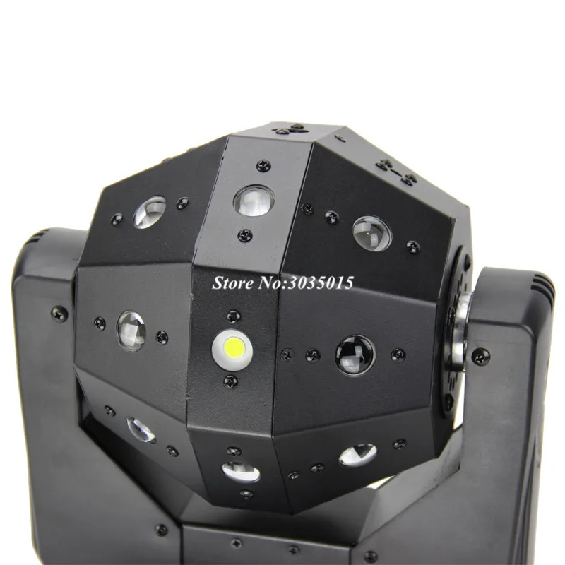 LED mini moving head ball laser beam strobe 3 in1 football roller moving heads DMX infinite rotation LED disco DJ ball light