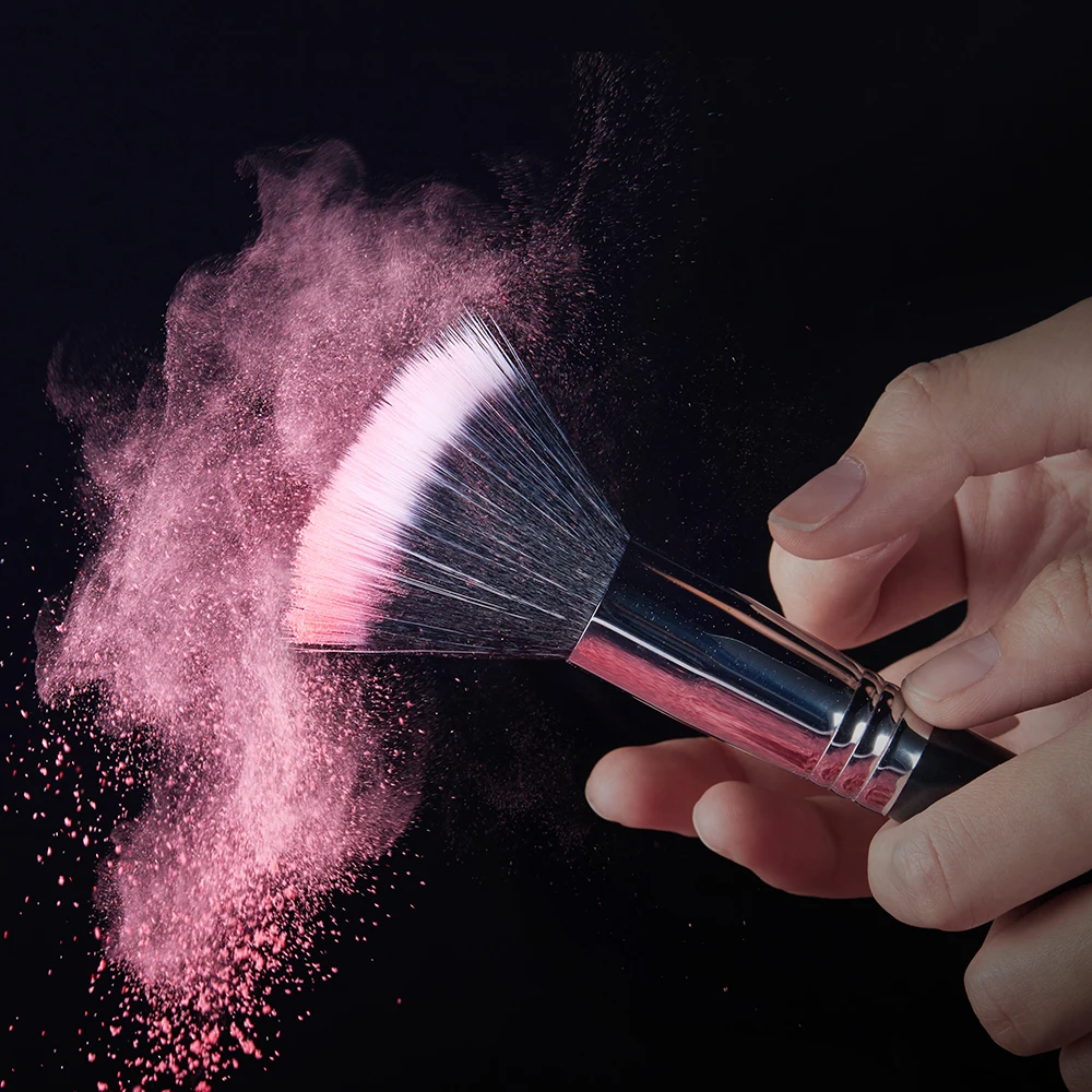 Jessup Профессиональные кисти для макияжа-набор жемчужных черно-серебристых