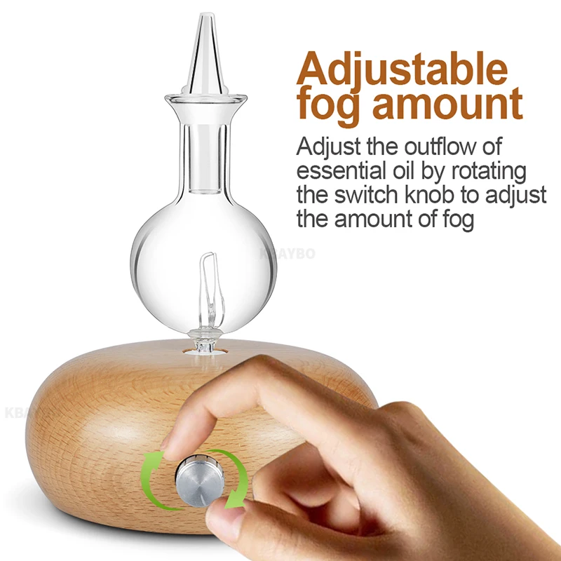 Эфирные масла диффузор ароматический освежитель воздуха Дерево и стеклянный