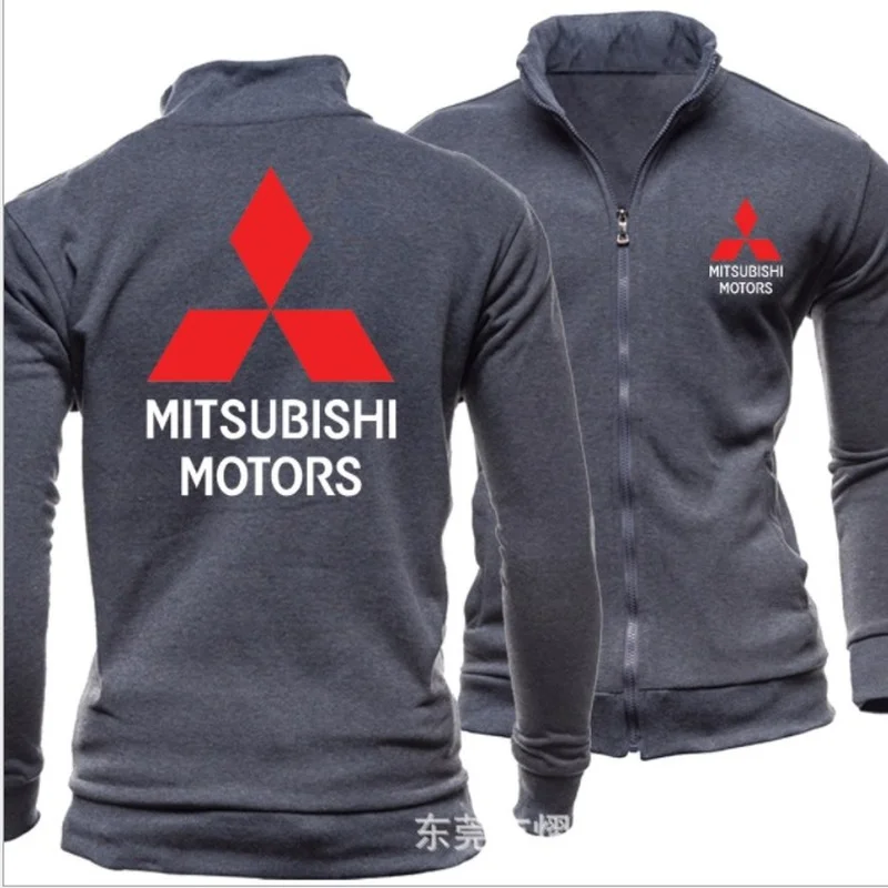 Новинка 2021 осенняя мужская толстовка с принтом и логотипом Mitsubishi уличная куртка