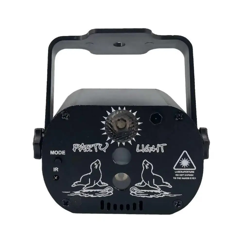 Мини Rgb диско-светильник Dj светодиодный лазерный подиумный прожектор синий
