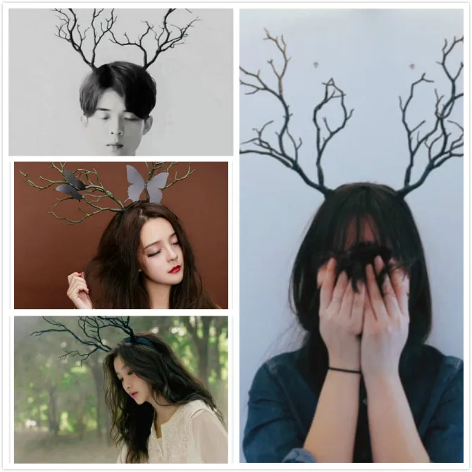 

Ободок для волос в виде оленей на рождественскую вечеринку