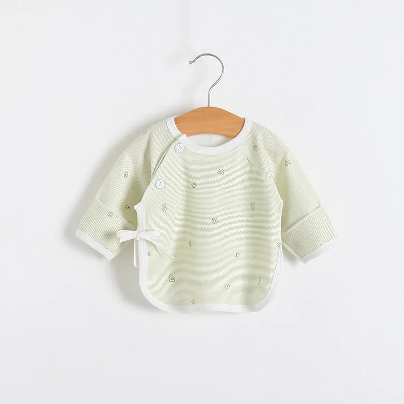 Весенне-зимняя одежда для новорожденных 0-3 месяцев, детские блузки из хлопка, летние рубашки с длинными рукавами для мальчиков и девочек - Цвет: 09 Autumn style