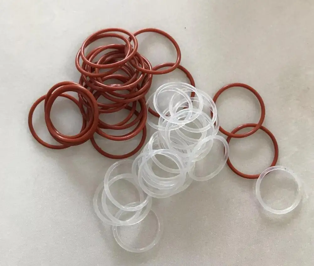 Силиконовое уплотнительное кольцо CS1.2mm x OD 5 6 7 8 9 10 12 13 14 15 16 17 18 19 20 22 мм |