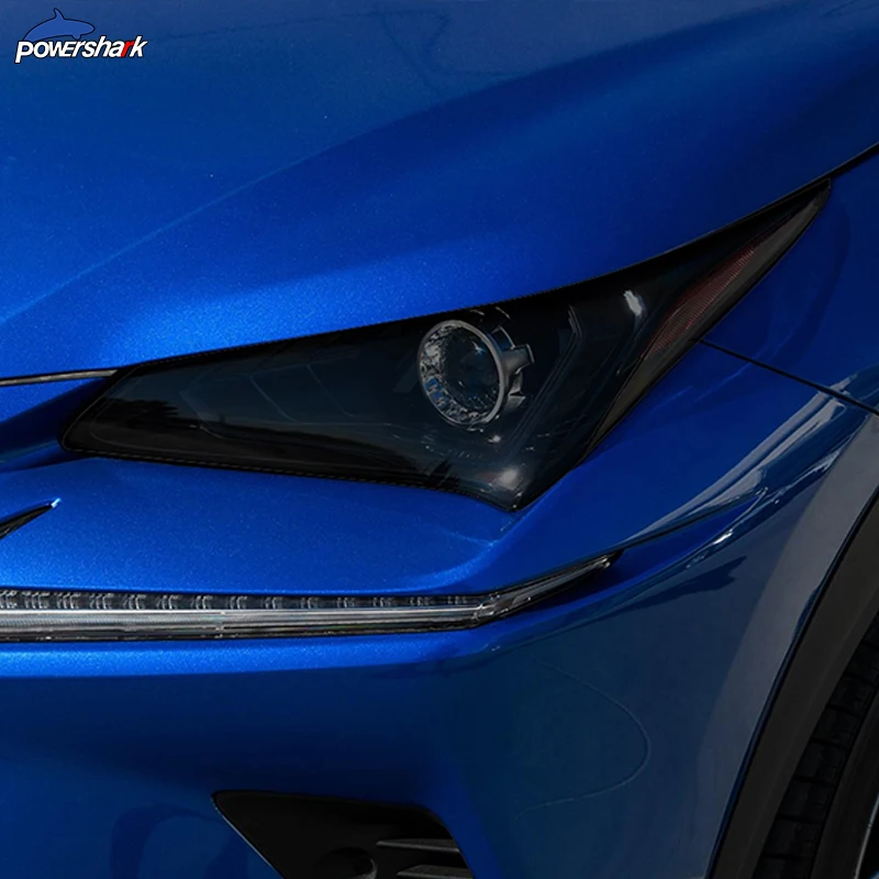 

2 Pcs Car Headlight Tint Black Protective Film Transparent TPU Sticker For Lexus NX NX300 300h NX200t 2015-2020 Accessories