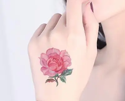

20pc/Set Temporary Tattoo Sticker Small Fresh Flower Tatto Waterproof Fake Tattoo Transfer Tattoos Body Art Tatoo For Girl Women