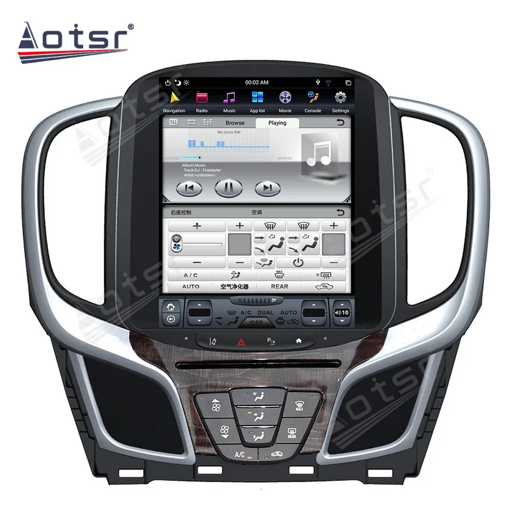 

4+128G Tesla Screen Multimedia Stereo Android Player For Buick Lacrosse 2015 2016 2017 2018 2019 2020 GPS Video Radio Head Unit