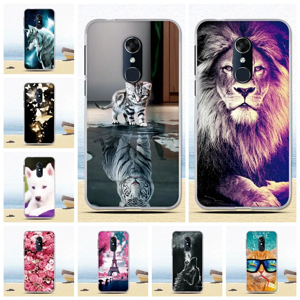 Мягкий силиконовый чехол для телефона s Alcatel 3 5052D задняя крышка с принтом в стиле