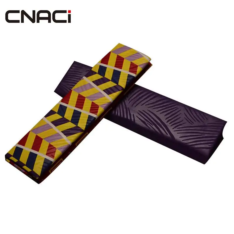 CNACI Новинка Kente Ткань Гана принт африканская ткань Анкара настоящий воск блок печать ткань 2+ 2 ярдов для женского платья