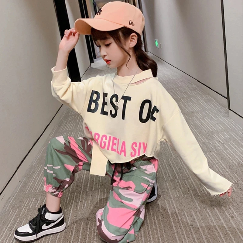 Комплект одежды для девочек детский комплект 2020 новый спортивный костюм