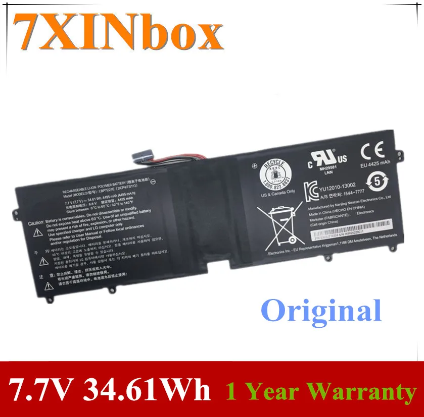 Аккумулятор для ноутбука LBP7221E 7 дюймов в 34 61wh 4495 мАч LBG722VH планшетов серии LG