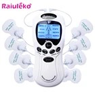 EMS электрический стимулятор мышц десятки акупунктурная меридианная Массажер Цифровая терапия машина Массажер для похудения тела 8 режимов