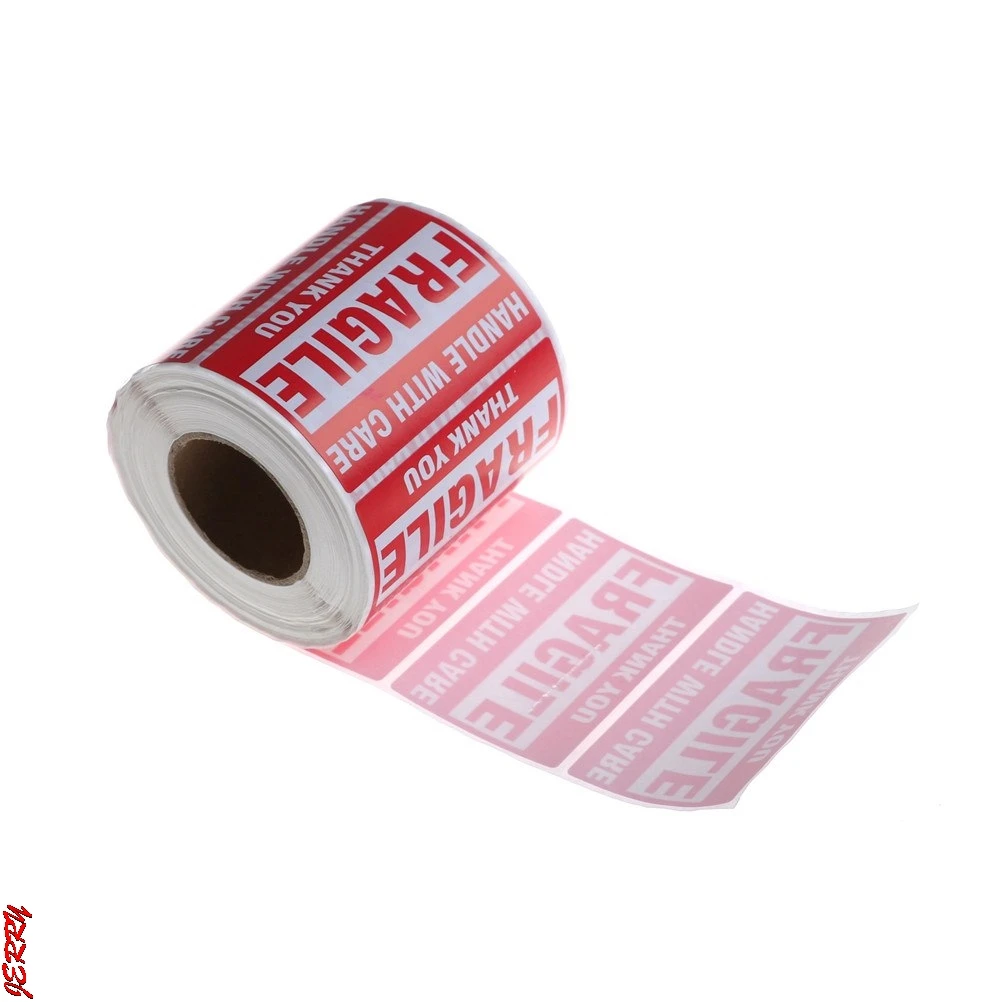 

Наклейка Предупреждение, 500 шт./рулон, "ручка с осторожностью", "хрупкая", спасибо ", наклейка с доставкой, 50*75 мм