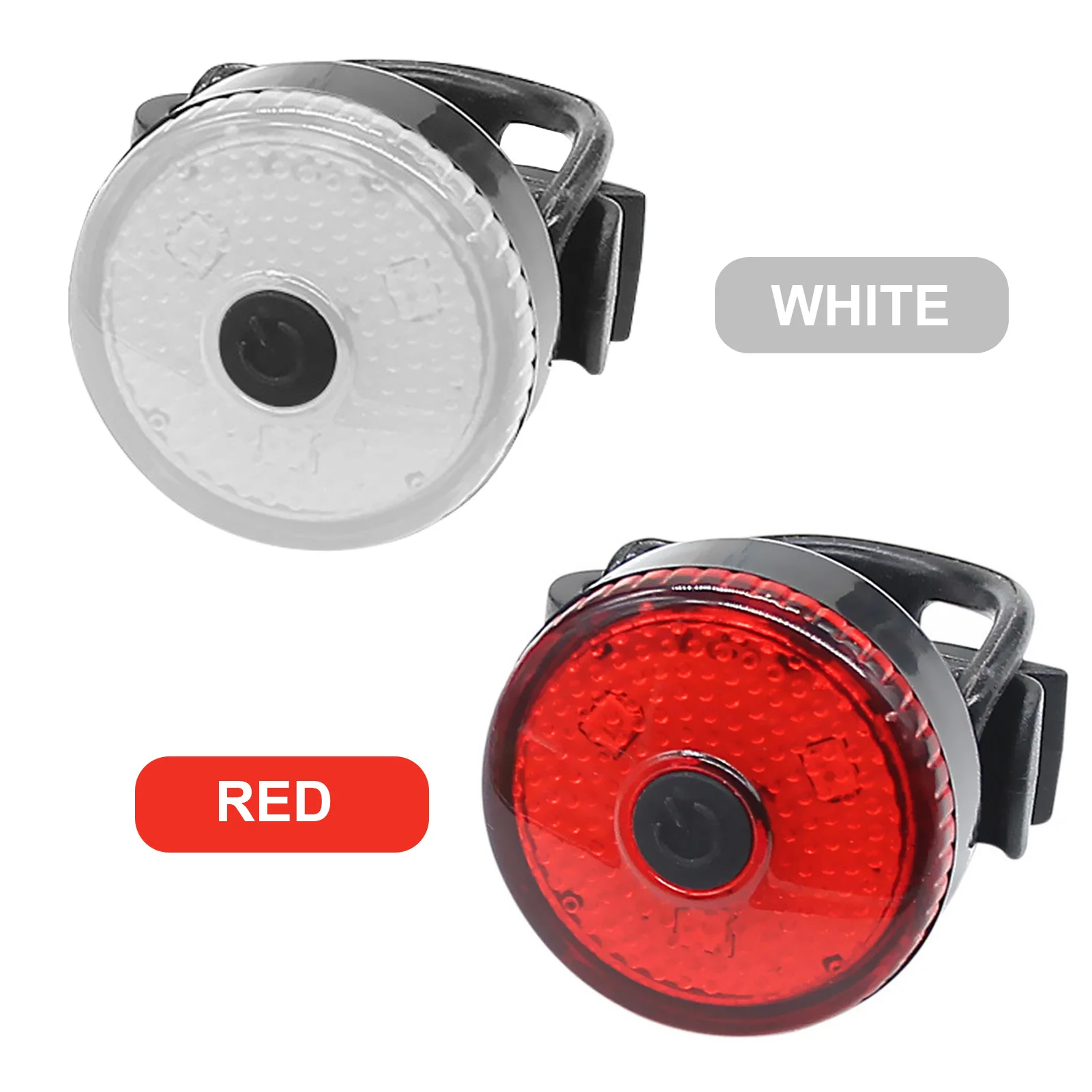 

2021 New Bicycle Front Light LED Head Front Rear Wheel Bike Light Waterproof Cycling With Battery Bicycle Accessories Bike Lamp