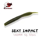 ESFISHING Мягкая приманка рыболовная приманка на карпа сексуальное воздействие 140 мм 5g силиконовые пластиковые приманки Iscas искусственные Червячные приманки