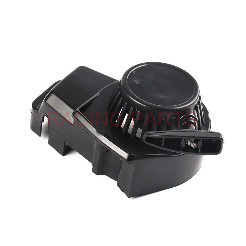 Карманный стартер для велосипеда 49 куб. См черный пластик легкий старт 2-тактного