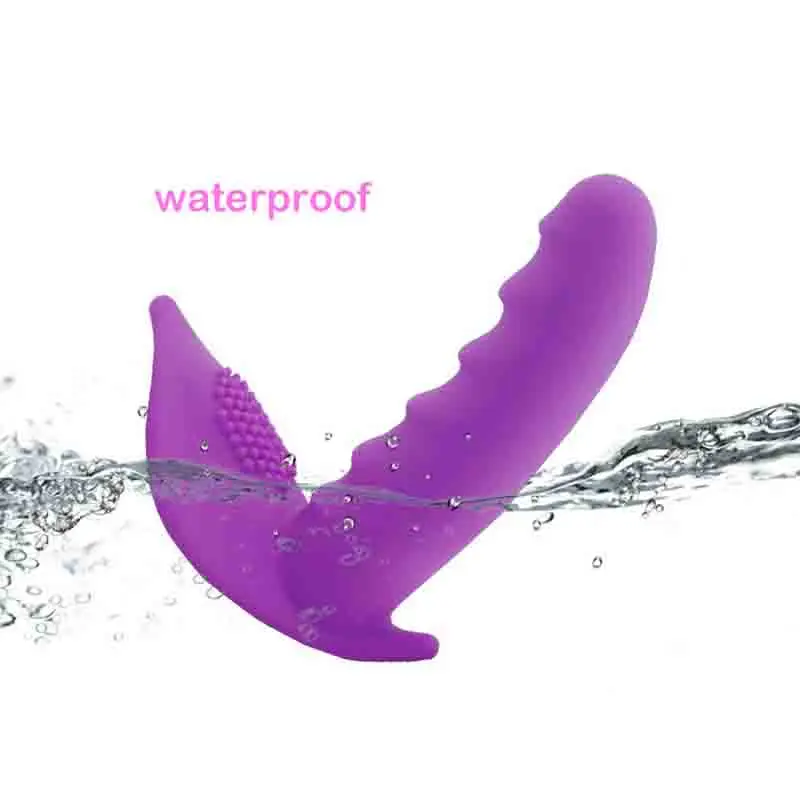 Женский USB бабочка пульт дистанционного управления Вращающийся вибратор-дилдо