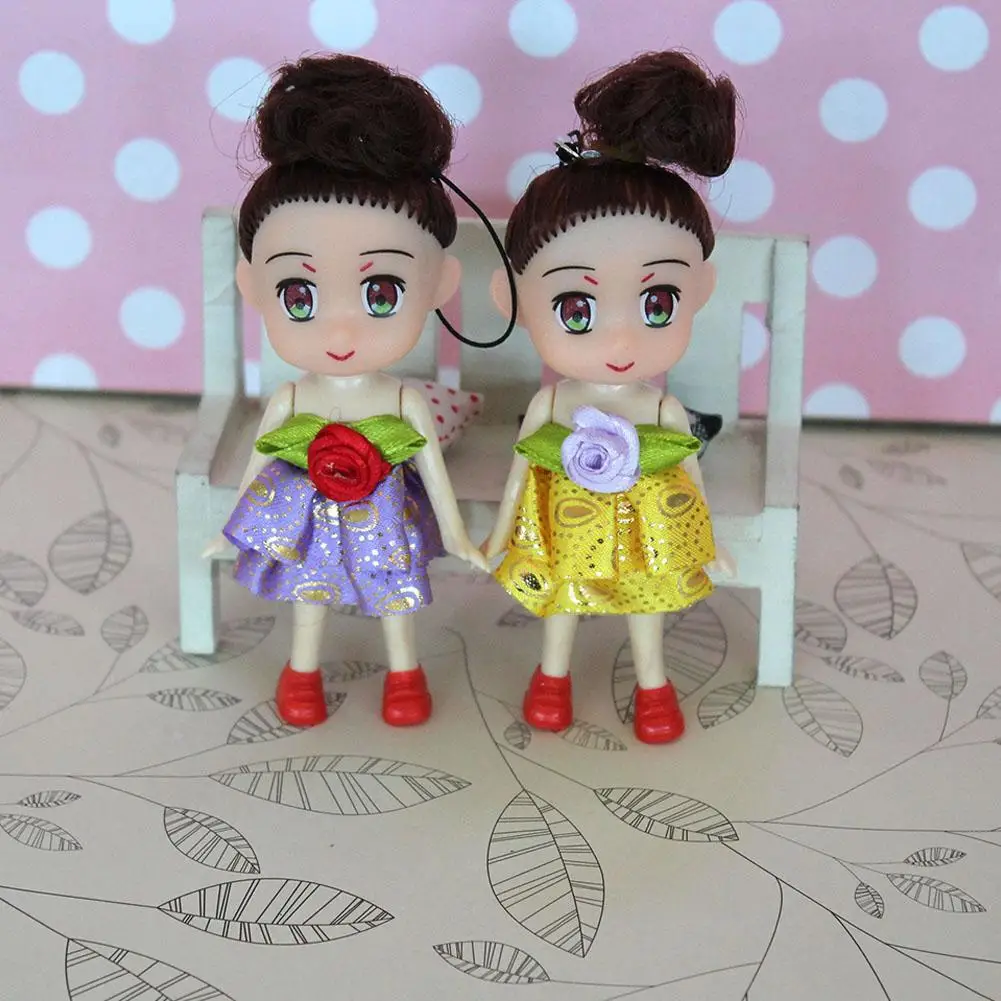 10cm Cute Fashion Doll Key Chain Ring Handbag Hanging Pendent Decor Accessories | Игрушки и хобби