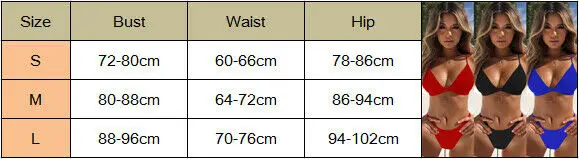 

Meihuida Women Bikini Set Swimwear Pure Color Push Up Padded Bra Low Waist Throng Swimsuit Biquini Bathing Suit Beach Wear