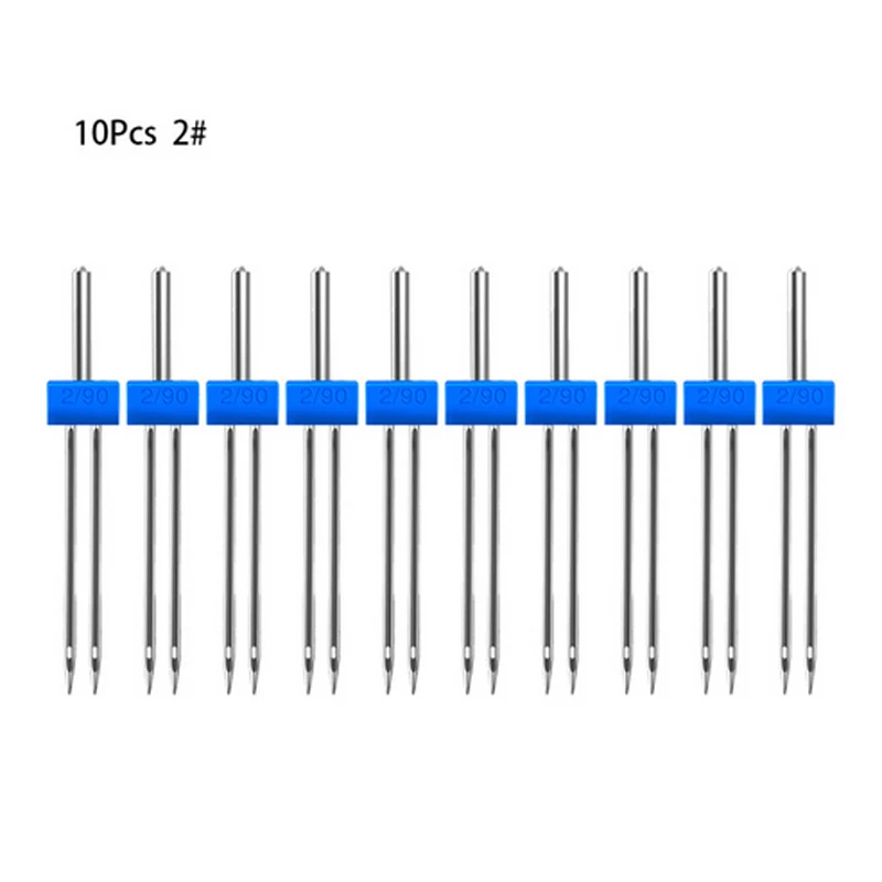 10 шт. домашние двойные иглы прижимные лапки Sewings для швейной стрейч машины