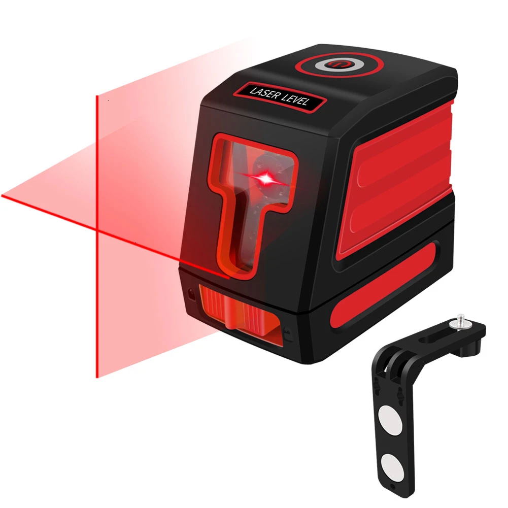 Лазерный уровень самонивелирующийся горизонтальный и вертикальный поперечный