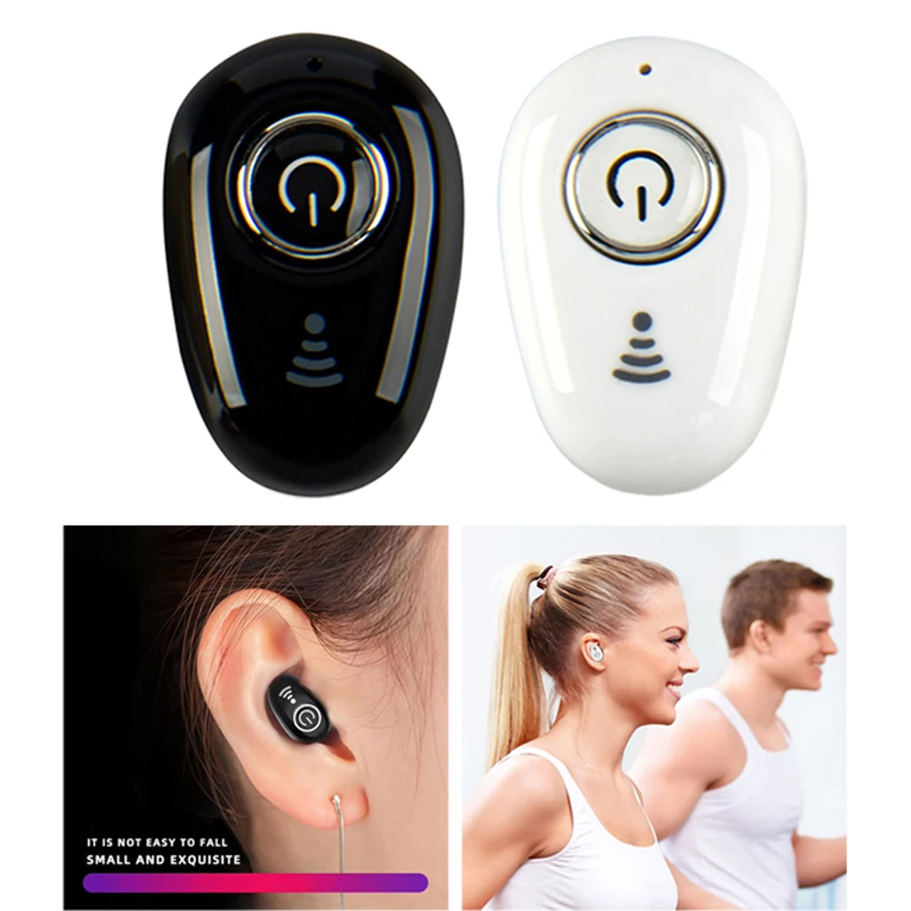 Миниатюрная Беспроводная стереогарнитура Bluetooth 5 0 невидимые наушники
